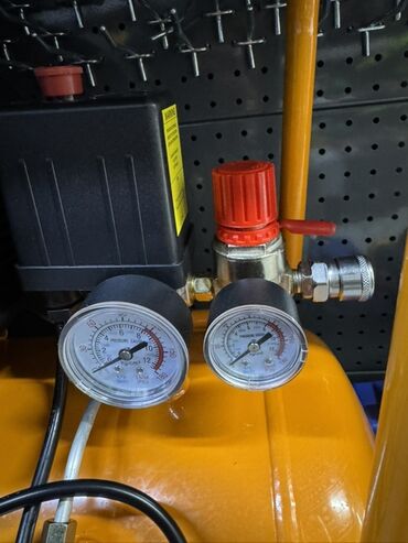 Компрессоры: Компрессор Для покраски, Электрический, Поршневой, Новый — 3