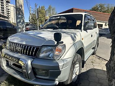 kirgiz auto: Toyota Land Cruiser Prado: 2000 г., 2.7 л, Автомат, Дизель, Внедорожник — 1