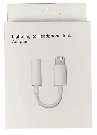 Kablovi za telefone: Lightning na 3,5 mm adapter za slušalice (gmb) Opis: - Adapter sa — 3