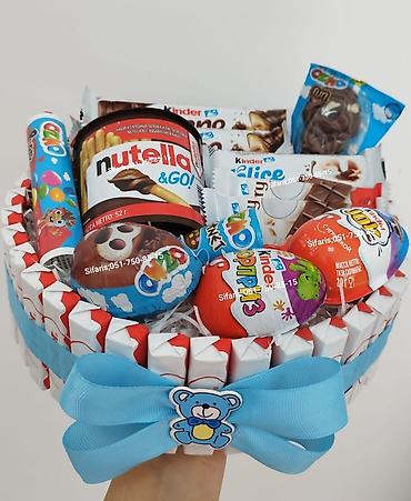 sport geyimler: Kinder buketleri,kinder sebetleri,kinder boxlar sifarisle — 8