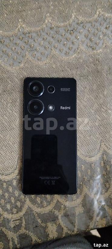 kontakt home redmi note 7: Redmi Note 13, 128 GB, rəng - Qara, Barmaq izi, Face ID, Sensor — 1