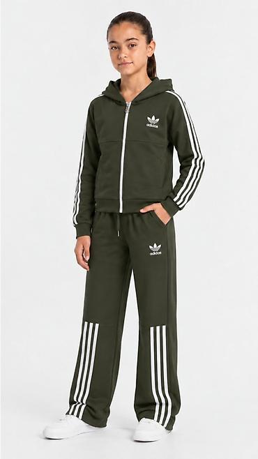 Komplet trenerke: Adidas dečija trerka za devojčice novo Novo Pamuk Veličine 8 10 12 14 — 3