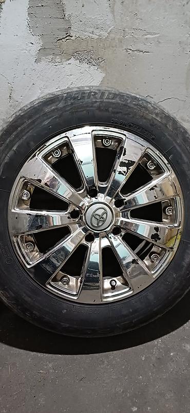 авто магазин бишкек: Дөңгөлөктөр монтажда 195 / 65 / R 15, All-season, Колдонулган, Комплект, Жеңил унаалар, Куйма, тешиктери - 5 — 5