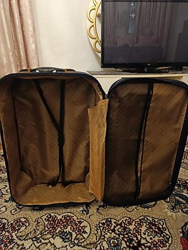 camadan valiz: Sərnişin çamadanı – təkərli, dartma qulplu Uzunluq 70 sm en 45 sm iç — 4