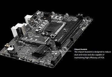 pc ana plata: (PCIe 4.0)No RAID1x PCI-E x16 (PCIe 4.0) 10:03 AM ⚡ MSI B760M-E — 3