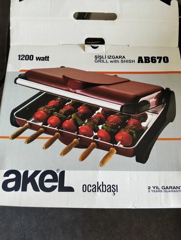 Блендеры: Turkiyenin Akel firmasi kabab bisiren manqal 1200 watt gucunde