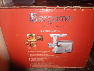 Мясорубки: Мясорубка 4000 Вт, С реверсом, Новый