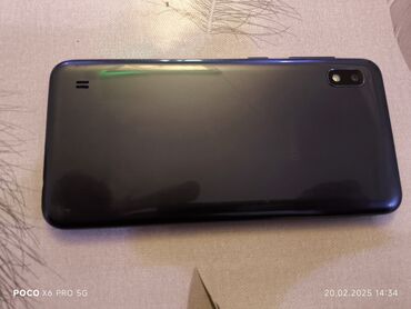 samsung telfonu: Samsung Galaxy A10, 2 GB, rəng - Boz, Sensor, İki sim kartlı