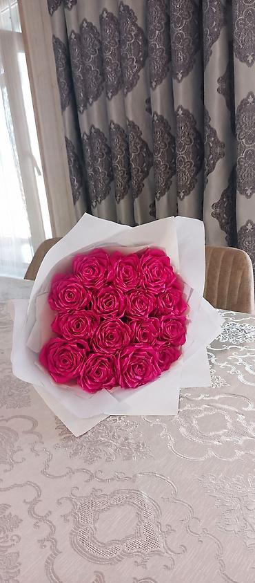 gul magazasi: 🌸 Əl işi gül buketləri 💐 Sifarişlə hazırlanır Münasib qiymət🥰 💐 — 1