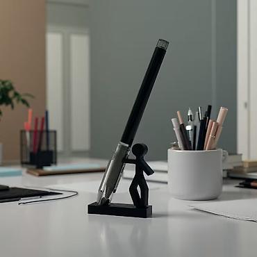 Корзины для ручек: Qələm Tutacağı – Masaüstü Aksessuar - Dizayn: Minimalist, mat — 8