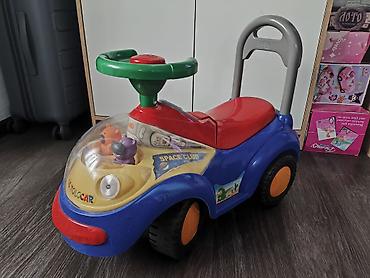 Толокары: Детская машина каталка Jetem Space Tolocar синий — 2