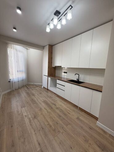 квартира берилет мкр кок жар: 1 комната, 47 м², Элитка, 10 этаж, Евроремонт