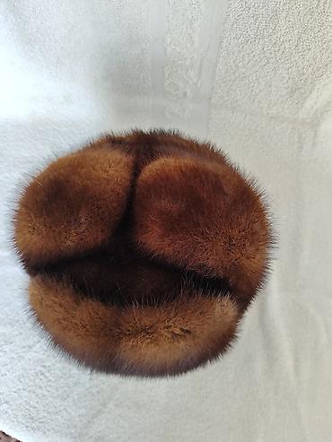 Головные уборы: Норковая шапка, состояние отличное. пр.Чуй-Разина — 7