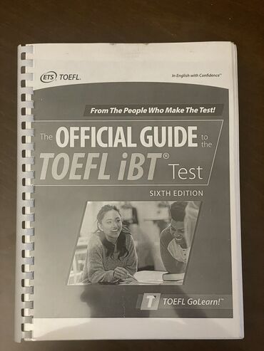 danisan kitablar instagram: TOEFL. The Official Guide to the TOEFL IBT Test. TOEFL hazırlıq