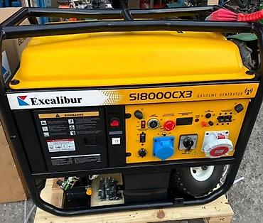 Генераторы: Бензиновый генератор Excalibur SI8000CX3 - Тип: переносной — 2