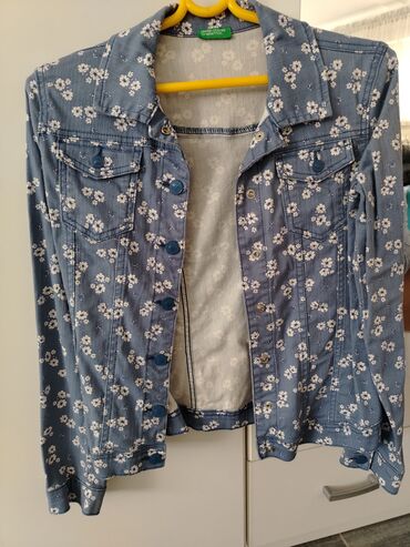 teget kaput: Benetton, Denim jacket, 164-170