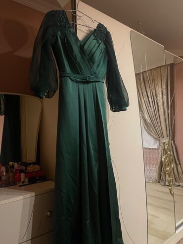 prostan 40 cayi qiymeti: Вечернее платье, Макси, L (EU 40)