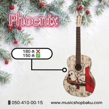 gitara qiymeti: Phoenix klassik gitara