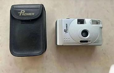 retro gramofon: Premier GP-57 35mm plyonka fotoaparatı + orijinal daşıma çantası - — 1