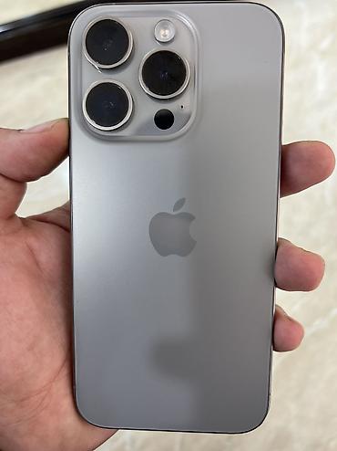 mack book 2012: IPhone 15 Pro, 128 GB, Natural Titanium, Simsiz şarj, Face ID — 3