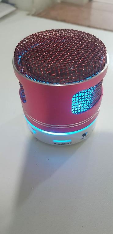 kohnə radio: Yeni Bluedio Kolonka, Növ - Kompüter üçün, rəng - Qırmızı — 6