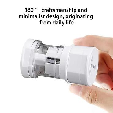 haja amina appi famous works: Univerzalni putni adapter za ceo svet All In One NOVO. OPIS PROIZVODA — 9