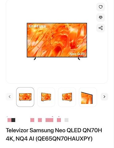 neo glo: Yeni Televizor Samsung NEO QLED 55" 4K (3840x2160), Pulsuz çatdırılma — 2