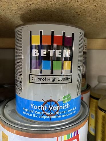 Яхтный лак: Яхтный лак BETEK Yacht Varnish - Внешний лак с высокой УФ‑стойкостью — 1