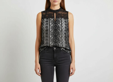 bluzki dopasowane eleganckie: H&M, Women's blouse, size M