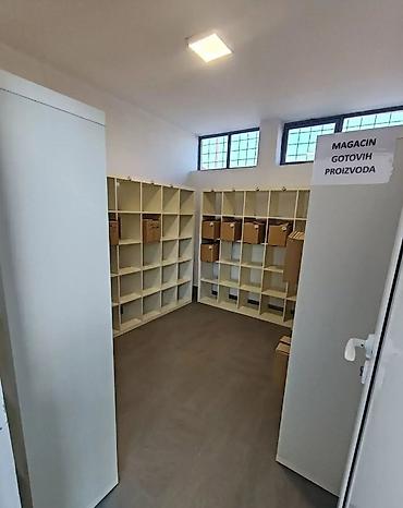 Magacini i radionice: Izdaje se prostrana i funkcionalna hala ukupne površine 420 m² ( 300 — 9