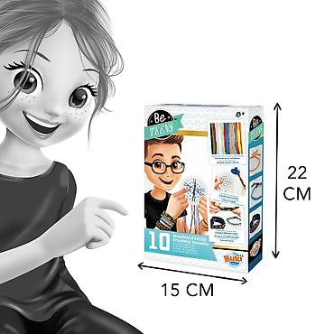 bele helanke za devojcice: Narukvica prijateljstva 104797 Buki – kreativni DIY set za izradu — 6