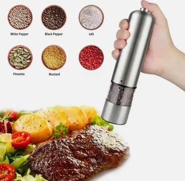 Ostali kuhinjski aparati: #2931 Električni Keramički mlin za biber, so i druge suve začine; — 1