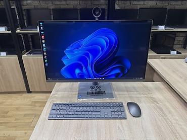 Masaüstü kompüterlər və iş stansiyaları: HP ENVY 27 All-in-One 4K — i5-12400 / 16GB / RTX 1650 / 512GB 🔥 HP — 3