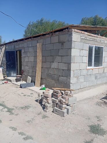 дом в селе будёновка: 36 м², 2 комнаты, Теплый пол, Бронированные двери, Забор, огорожен