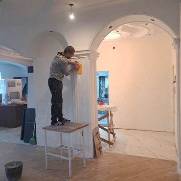 Malyar işləri: Qış endirmləri. Malyar ustası, Aboy, lepka, paduqa, şpakloyvka — 25