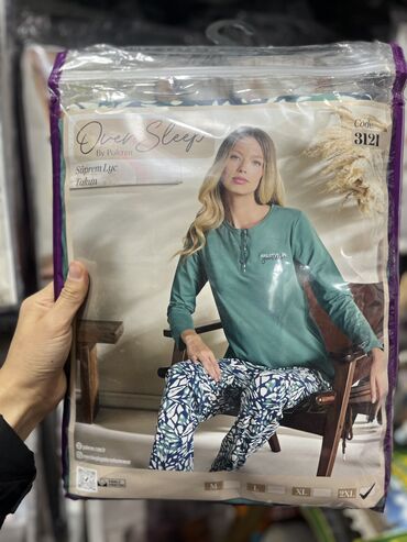 Пижамы: Пижамы в клетку Пижама женская рынок Орто-Сай «Оберон» 1️⃣📍7 ряд 122 — 16