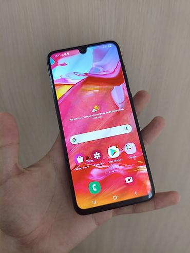 самсунг галакси а70: Samsung Galaxy A70, Б/у, 128 ГБ, цвет - Черный, 2 SIM — 4