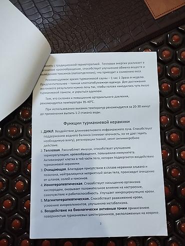Турмалиновые коврики: Инфракрасный массажный коврик LEE GRAND - Полноразмерный коврик с — 4