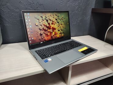 ноутбуки в бишкеке в рассрочку: Ноутбук, Acer, 16 ГБ ОЗУ, Intel Core i5, 15.6 ", Новый, Для работы, учебы, память SSD