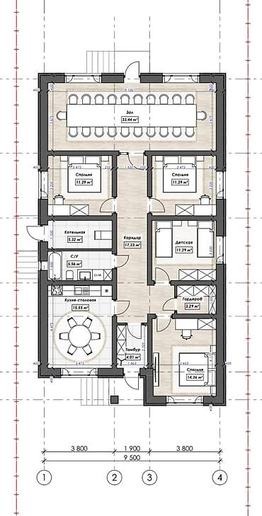 archa group: 4 комнаты, 140 м², 5 соток, Джал — 10