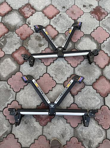 Крепления для велосипедов и лыж: Крепление для лыж и сноубордов На поперечные дуги Terzo, Самовывоз — 5