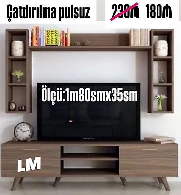 interturan mebel: Yeni, Düz TV altlığı, Polkalı, Laminat — 1