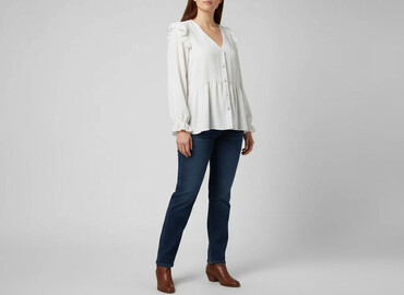 tunika plus size: TU Woman, Жіноча блуза, розмір 2XL