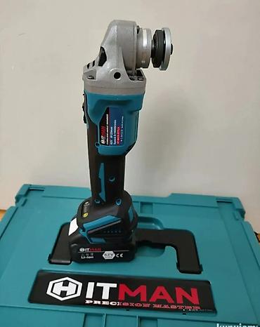 Setovi akumulatorskog alata: Set akumulatorskih alata HITMAN – 62V Sadržaj kompleta: - Ugaona — 3