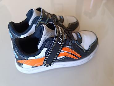 лининг кросовки: Детские кроссовки Li-Ning оригинал, кожаные - Размер: EUR 30 (US — 1