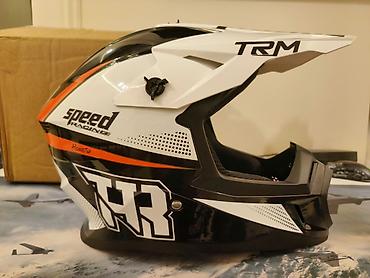 Moto geyim: Moto Moped Velosiped üçün Kask satılır yenidir işlənməyib üstündə — 2