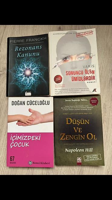 orginal top: Məktəb və şəxsi inkişaf üçün qarışıq kitab dəsti Dəstdə olanlar: - — 1