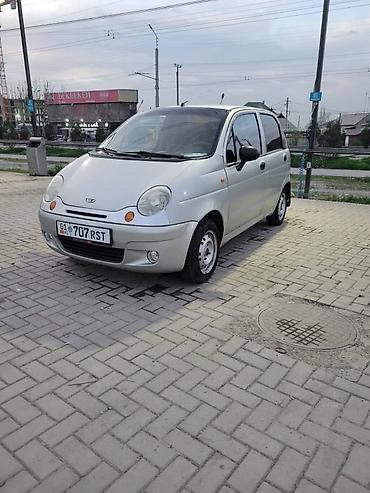 араба ош: Daewoo Matiz: 2007 г., 0.8 л, Механика, Бензин, Хэтчбэк — 2