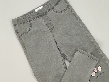 koszulka wilk i zając: Jeans, Fox&Bunny, 8 years, 122/128, condition - Perfect