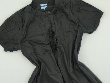 bluzki czarne plus size: Tunika damska, rozmiar M